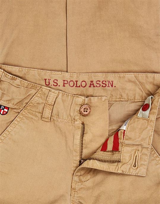 U.S. Polo Assn. Boys Casual Wear Solid Trouser